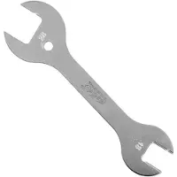 Super B Shimano Double Ended Hub Cone Wrench Zilver 28-18 mm