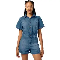 Wrangler Denim Korte Mouw Romper