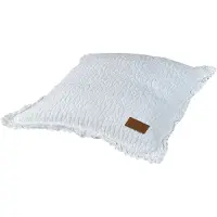 Town & Country Sierkussenhoes Carolina White Katoen (50 x 50 cm)