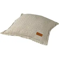Town & Country Sierkussenhoes Carolina Beige Sand Katoen (50 x 50 cm)