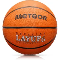 Meteor Layup 6 - Basketbal - voor het spelen van basketbal - Sportuitrusting - Oranje