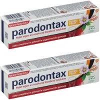 Parodontax Herbal Twist tandpasta voor bloedend en gezwollen tandvlees 2x75 ml Tandpasta