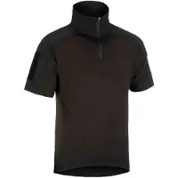 Invadergear Combat T-shirt Met Korte Mouwen Zwart 2XL
