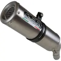 Gpr Exclusive M3 Natural Titanium Gsx-s 1000 F 15-16 Gehomologeerde Slip On Uitlaatdemper