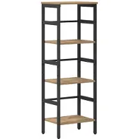 vidaXL Boekenplank 3-laags 40 x 29.5 x 115 cm Bewerkt hout