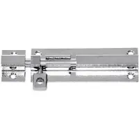 PLASTIMO Chromed Barrel Bolt Zilver 116 x 41 x 11 mm