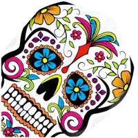 Harrows Quadro Grafiti Skull - Dart Flights