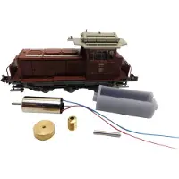 Minitrix micromotor NM047C motor ombouwset voor Em 3/3