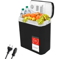 DNA Koelbox Elektrisch 12v 230 Volt - Koelbox - Koelbox Elektrisch - Zwart - 40cm x 24cm x 43cm