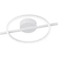 Eglo Gambulaga 1 Plafondlamp - 40 cm - Wit - Instelbaar RGB & wit licht - Dimbaar
