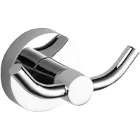 Mexen Remo dubbele handdoekhaak, chroom - 70507352-00