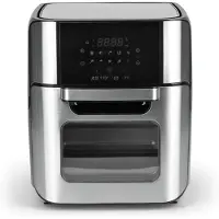 Aura Heteluchtoven - Oven - Airfryer Oven - Zilver - 36cm x 33cm x 38cm