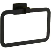 Mexen Asis handdoekhouder, zwart - 7017632-70