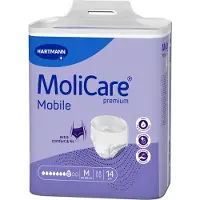 Molicare Premium Mobile 8 druppels M 14 St Incontinentieslip