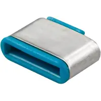 Lindy Sleutel voor USB-C-poort Set van 10 stuks Blauw Sleutelslot Zonder sleutel 40466
