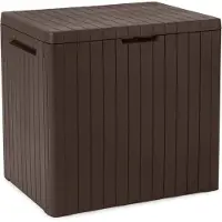 Keter Opbergbox City storage box, 113 liter, bruin