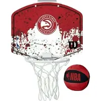 Wilson Nba Hawks Minibasketbalset Met Bal En Mini-basket Veelkleurig