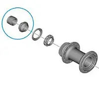 Shimano Rs710 Achternaafas