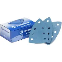 Hamach Tackup Delta Schuurpapier 100x145mm met 7 gaten - P180
