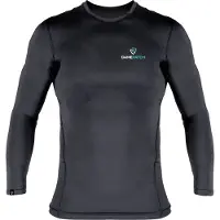 L-Shop | Compression shirt LONG SLEEVES | Zwart | Maat L | Basketball | Handball | Urban Sports