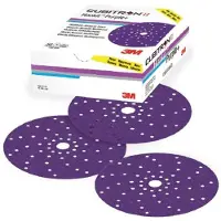 3M Cubitron Ii Hookit 240+ Sandpaper 50 Units Paars 150 mm