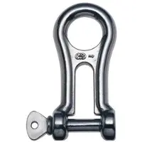 Euromarine Eye Chain Shackle Zilver 10-12 mm