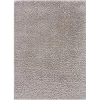 Muratap Porto soft fluffy vloerkleed hoogpolig effen licht 200x290 cm