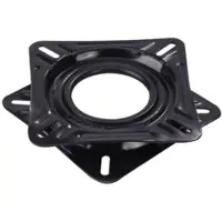 PLASTIMO Aluminium Swivel Plate For Seat Dish Zwart 170 x 85 x 150 mm
