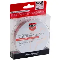 Kali Kunnan Solid Surf 15 M Taps Toelopende Onderlijn Transparant 0.180-0.570 mm