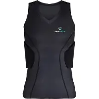Gamepatch | Padded shirt PRO | Zwart | Maat XS | Basketball | Handball | Urban Sports