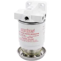 VETUS 360l/h 30 Water Separator/diesel Filter Zilver