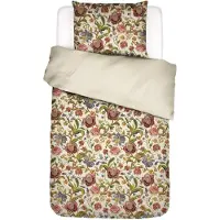 Essenza Dekbedovertrek Roselina Vanilla Satijn-140 x 200 / 220 cm | 1-Persoons