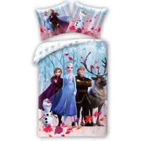 MCU Dekbedovertrek Snow - 140 x 200 cm + 50 x 70 cm - Katoen