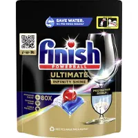 Finish Ultimate Infinity Shine Vaatwastabletten - 80 capsules