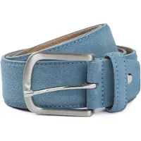 Suitable Riem Suède Leer Blauw