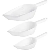 Westmark Bak-/Weeg-/Vulemmers, 3 stukken, vulvolume: 1x 450 ml, 800 ml en 1400 ml elk, plastic, Halvar, wit, 909922E6