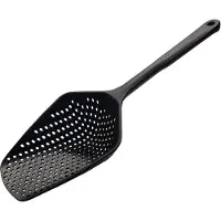 Westmark frites/zeef schop, ideaal voor gecoat kookgerei, plastic, zwart, zwart, 28522270