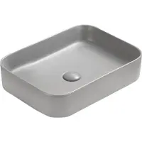 Mexen Vena opzetwastafel 50 x 37 cm, lichtgrijs mat - 22195061