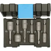 Gedore 666-006 Bitdopsleutel-box, 1/4", 6-delig
