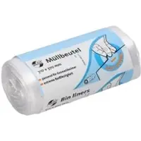 Deiss Transparante Vuilniszakken 4 Liter | 500 Zakken | HDPE | 5 My | 31x37 cm