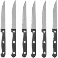 Hendi Steakmessen – Profi Line – Roestvast staal – ABS greep – 215 mm – Set van 6
