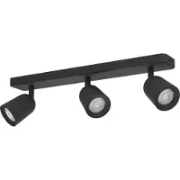 Eglo LED Plafondlamp GU10 | Camaldoli | Rond | IP20 | Zwart
