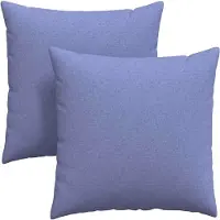 vidaXL Zitkussens 2 pcs Stof Jeans Blauw 60 x 60 cm