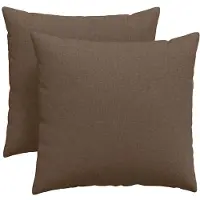 vidaXL Zitkussens 2 pcs Stof Bruin 45 x 45 cm