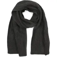 PME Legend Sjaal Structure Antraciet - | Grijs | Maat one size