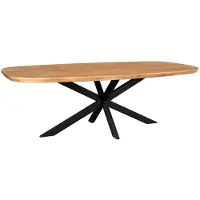 Starfurn Eettafel Madison Naturel 200cm Deens ovaal