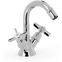 Tres Bidetmengkraan clasic 2 kruisgreep chroom