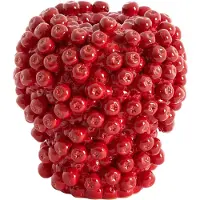 Light & Living BERRIES vaas keramiek rood – Ø25,5x27 cm