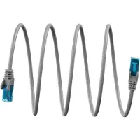 Goobay UTP CAT6a flexibele netwerkkabel | TPE LSZH | grijs | 20 meter