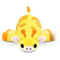 Aura Verzwaaringsknuffel - Verzwaarde Knuffel - Spanningskuffel - 1.36 kg - Giraffe - Geel - 22cm x 16cm x 33cm